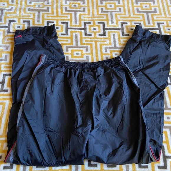 Nike Women’s Mens Sweatpants Black Red Gray - Picture 5 of 10